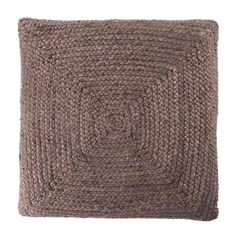 Pouf/Cuscino da pavimento Faxon in iuta testurizzata The Curated Nomad