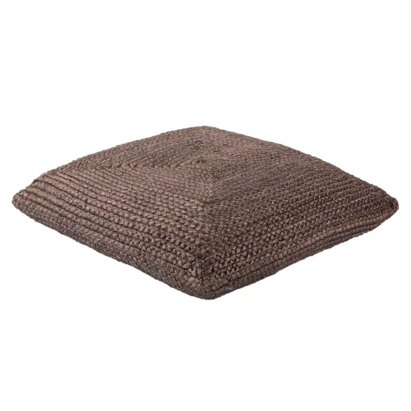 Pouf/Cuscino da pavimento Faxon in iuta testurizzata The Curated Nomad
