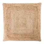Pouf/Cuscino da pavimento Faxon in iuta testurizzata The Curated Nomad