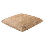 Pouf/Cuscino da pavimento Faxon in iuta testurizzata The Curated Nomad