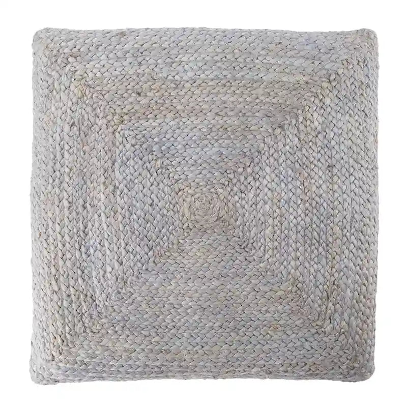 Pouf/Cuscino da pavimento Faxon in iuta testurizzata The Curated Nomad