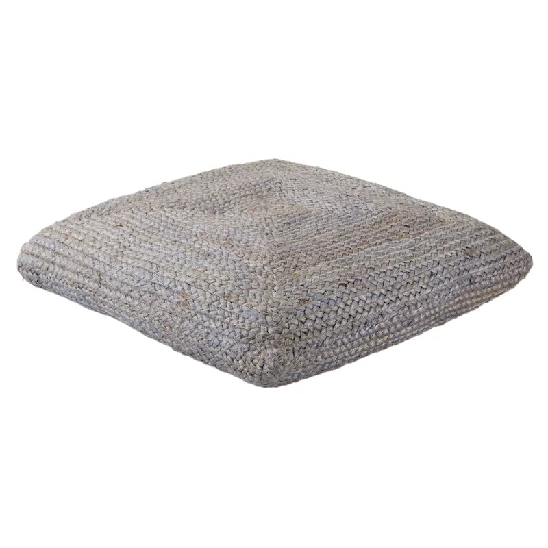 Pouf/Cuscino da pavimento Faxon in iuta testurizzata The Curated Nomad