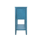 Credenza/Mobile Buffet in Stile Retrò, Tavolino Consolle in Legno con Ripiano Inferiore, Facile da Montare, per Soggiorno, Cucina, Ingresso