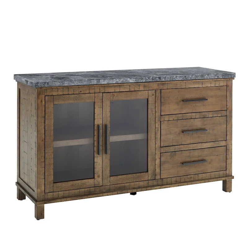 Steve Silver Marble Top Server