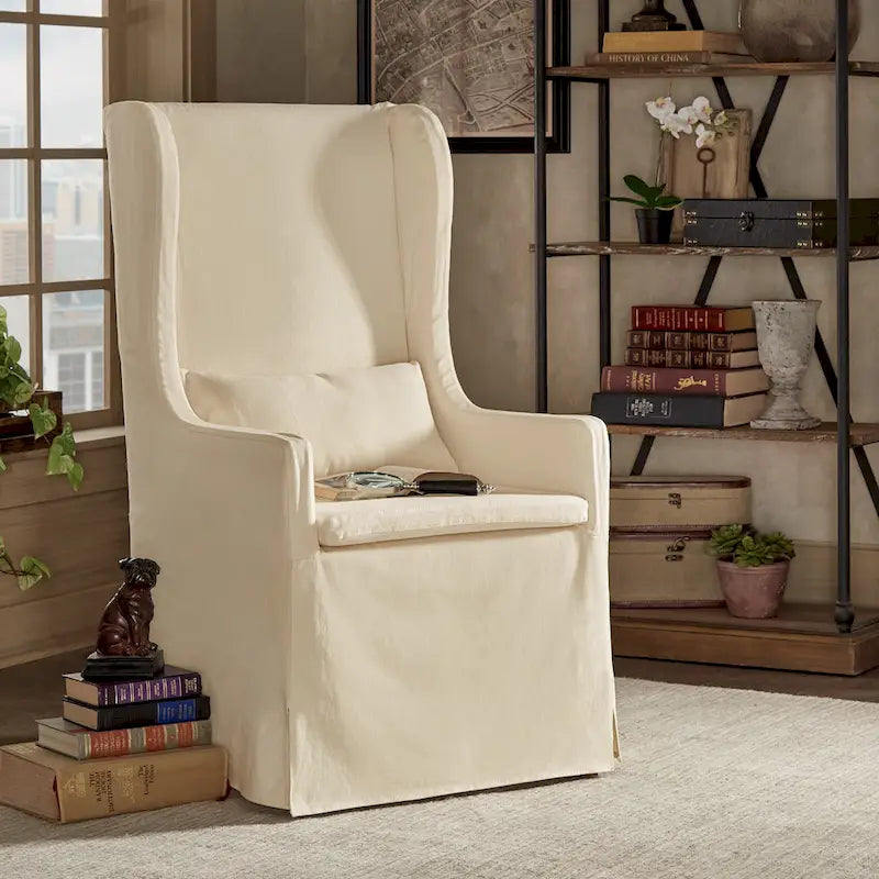 Poltrona da pranzo Potomac Wingback di iNSPIRE Q Artisan