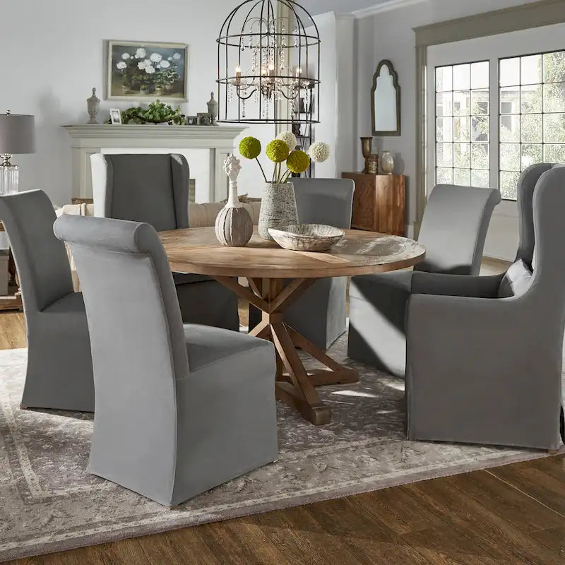 Poltrona da pranzo Potomac Wingback di iNSPIRE Q Artisan