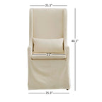 Poltrona da pranzo Potomac Wingback di iNSPIRE Q Artisan