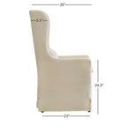Poltrona da pranzo Potomac Wingback di iNSPIRE Q Artisan