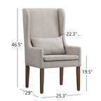 Poltrona da pranzo Potomac Wingback di iNSPIRE Q Artisan