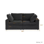 Modern Modular Convertible Sectional Sofa Couch for Living Room