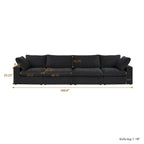 Modern Modular Convertible Sectional Sofa Couch for Living Room