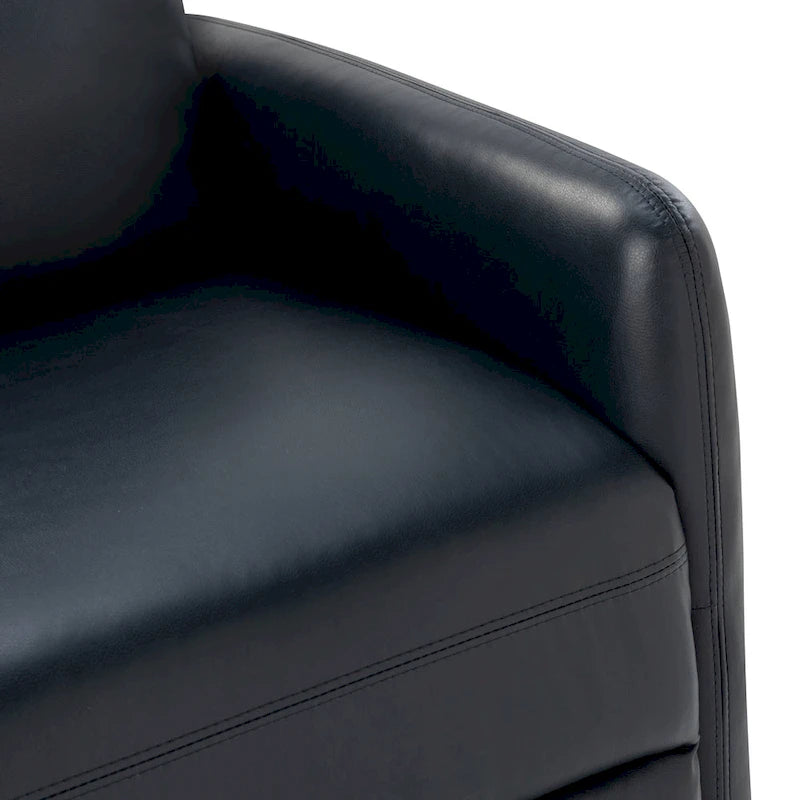 Lyle Manual Swivel Recliner with Metal Base