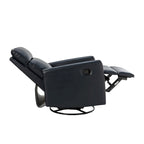 Lyle Manual Swivel Recliner with Metal Base