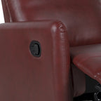 Lyle Manual Swivel Recliner with Metal Base