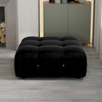Divano componibile modulare Black Velvet a combinazione libera