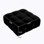 Divano componibile modulare Black Velvet a combinazione libera
