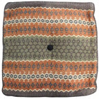 Pouf kilim in lana e iuta fatto a mano HERAT ORIENTAL