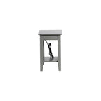AFI Nantucket Chair Side Table with Built-in Charger