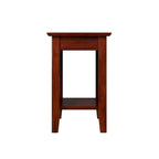 AFI Nantucket Chair Side Table with Built-in Charger