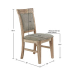 INK+IVY Oliver Dining Side Chair(Set of 2pcs)