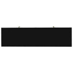 White 4-Door Sideboard with Gold Handles - 60 Inch
