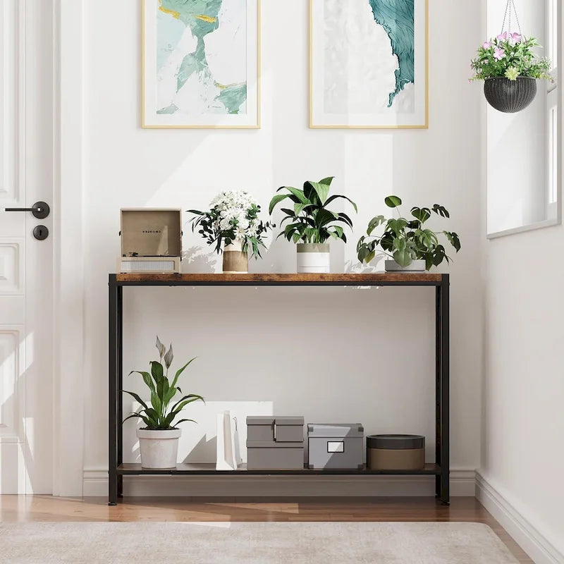 39.4 Behind Couch Table, Narrow Sofa Table