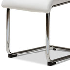 Modern Faux Leather Dining Chair 4-Piece Set by Baxton Studio