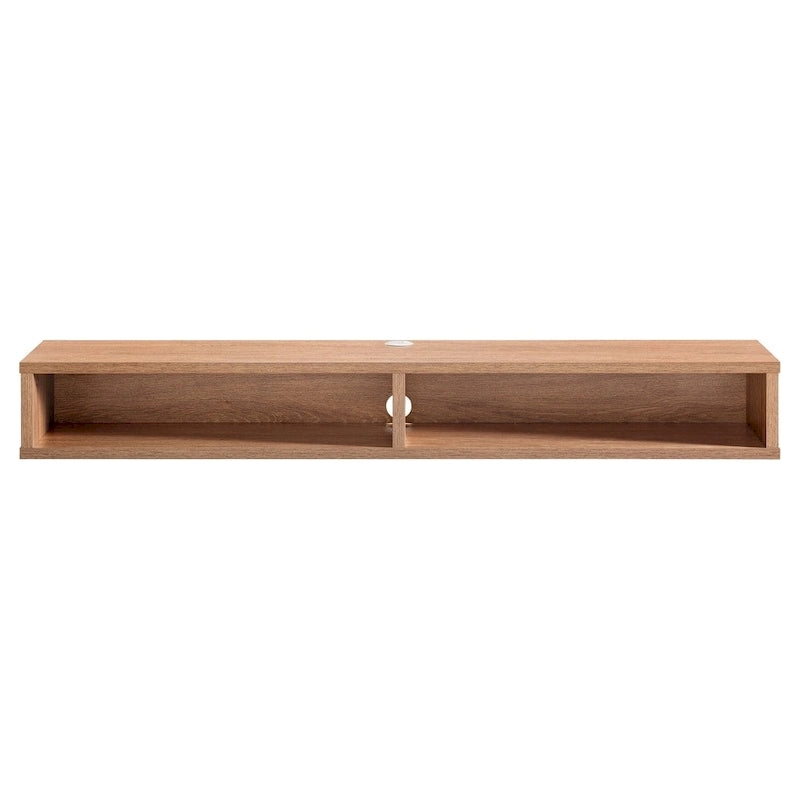Rydstorp Modern 60-inch 2-Shelf Wall-mounted TV Console by Carson Carrington