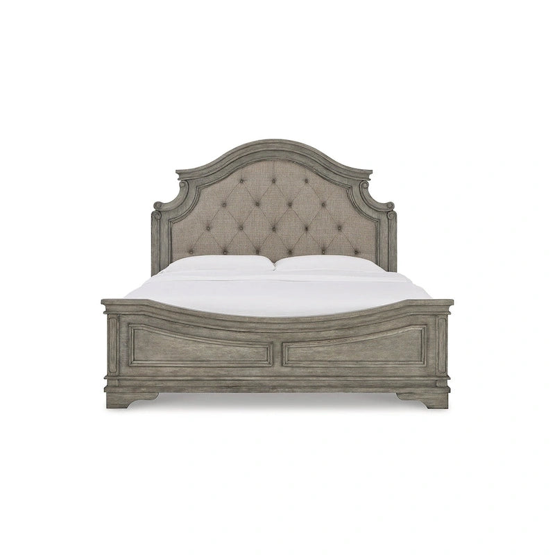 Signature Design by Ashley Lodenbay Letto a pannelli grigio anticato