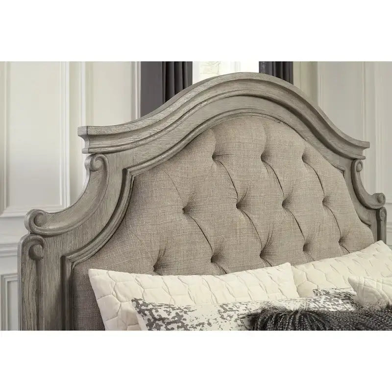 Signature Design by Ashley Lodenbay Letto a pannelli grigio anticato