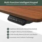 FEZIBO/Home Office Furniture/Wood/Desk With Keyboard Tray/Desks