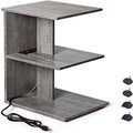 Table with USB Ports and Outlets