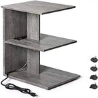 Table with USB Ports and Outlets