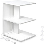 Table with USB Ports and Outlets