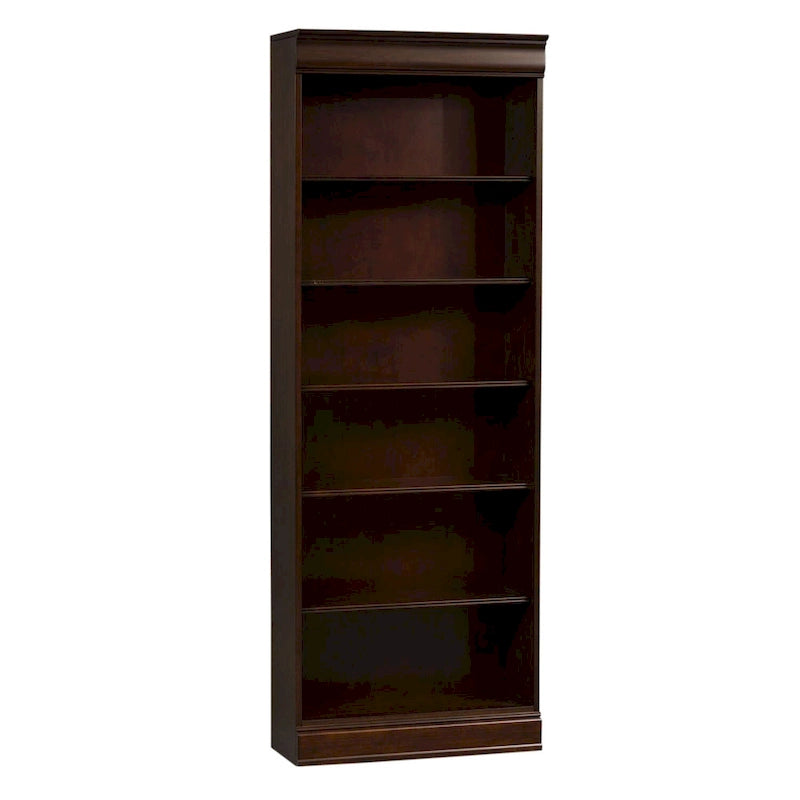 Brayton Manor Cognac Jr Executive 84 Inch Bookcase