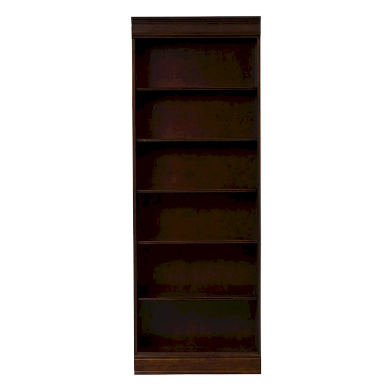 Brayton Manor Cognac Jr Executive 84 Inch Bookcase