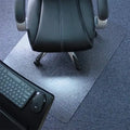 Tappetino per sedia da ufficio Moda Excellent Home in PVC, rettangolare, con borchie