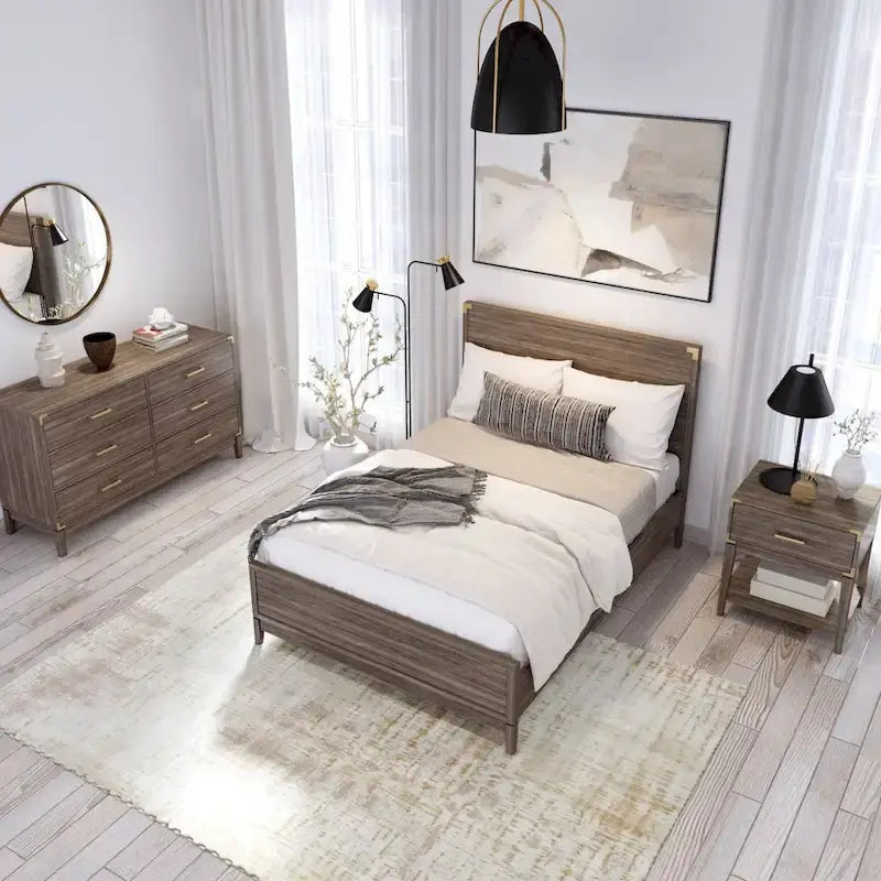 Plank and Beam Contempo Full-Size Platform Bed