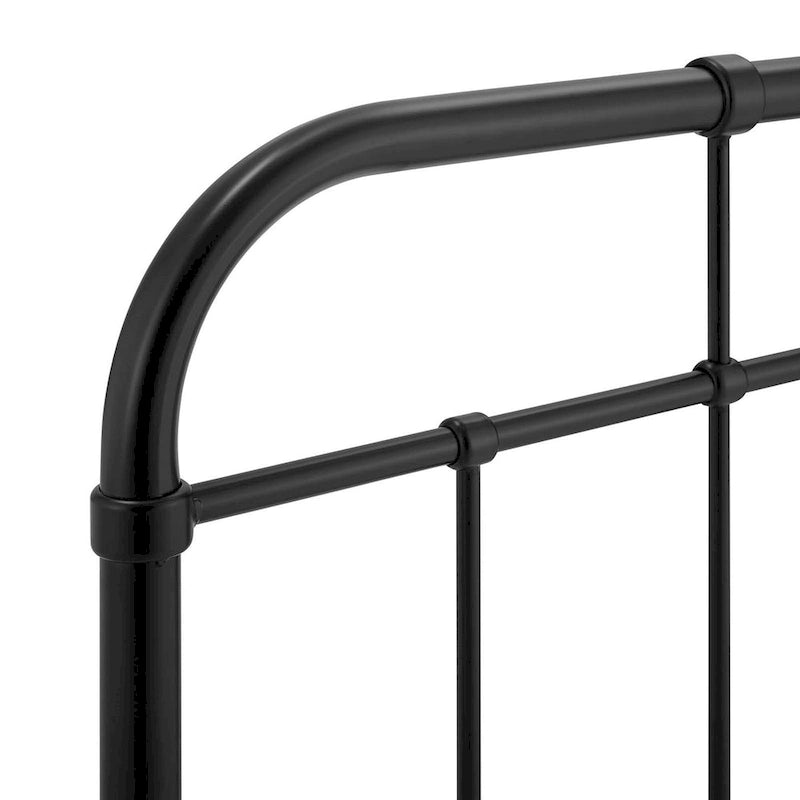 Shaffer Classic King Size Black Metal Headboard