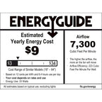 Hunter 72 Downtown Windmill Outdoor Ceiling Fan & Wall Control - Damp Rated - Industrial, Modern - ENERGY STAR!