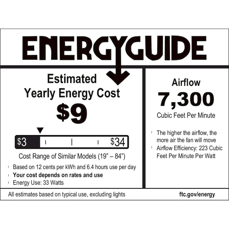 Hunter 72 Downtown Windmill Outdoor Ceiling Fan & Wall Control - Damp Rated - Industrial, Modern - ENERGY STAR!