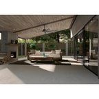 Hunter 72 Downtown Windmill Outdoor Ceiling Fan & Wall Control - Damp Rated - Industrial, Modern - ENERGY STAR!