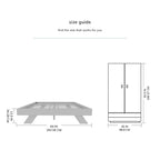 MH London Etna Platform Queen Size Bed