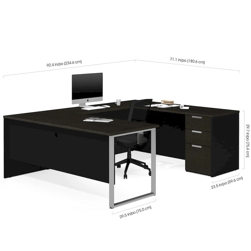 Scrivania a U Bestar Pro-Concept Plus