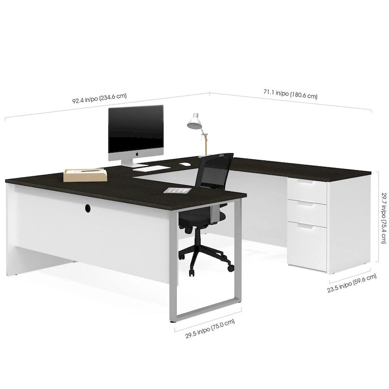 Scrivania a U Bestar Pro-Concept Plus