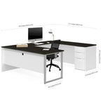 Scrivania a U Bestar Pro-Concept Plus