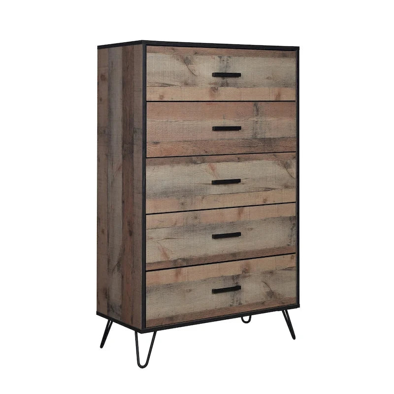 New Classic Furniture Slater Rustic 5-piece Bedroom Set
