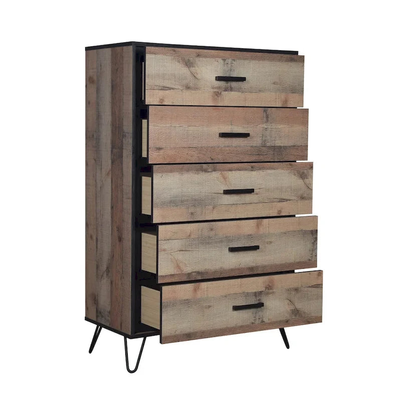 New Classic Furniture Slater Rustic 5-piece Bedroom Set