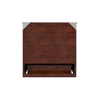 Northfield Twin XL Murphy Bed Chest with Mattress in Walnut