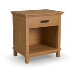 Oak Park Brown Wood King Bed, Two Nightstands and Dresser